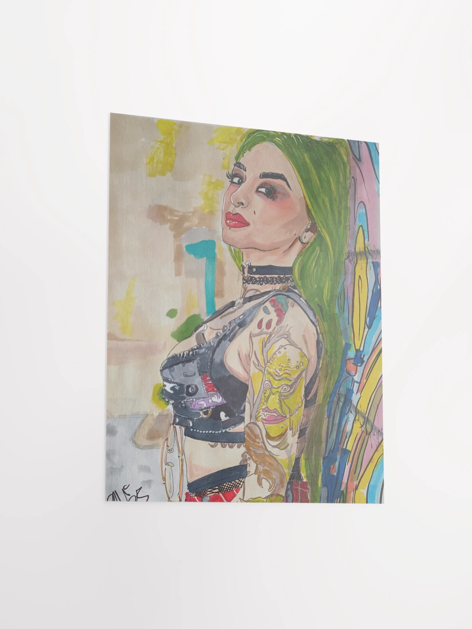 Art Poster Print - Street Shotzi product image (3)