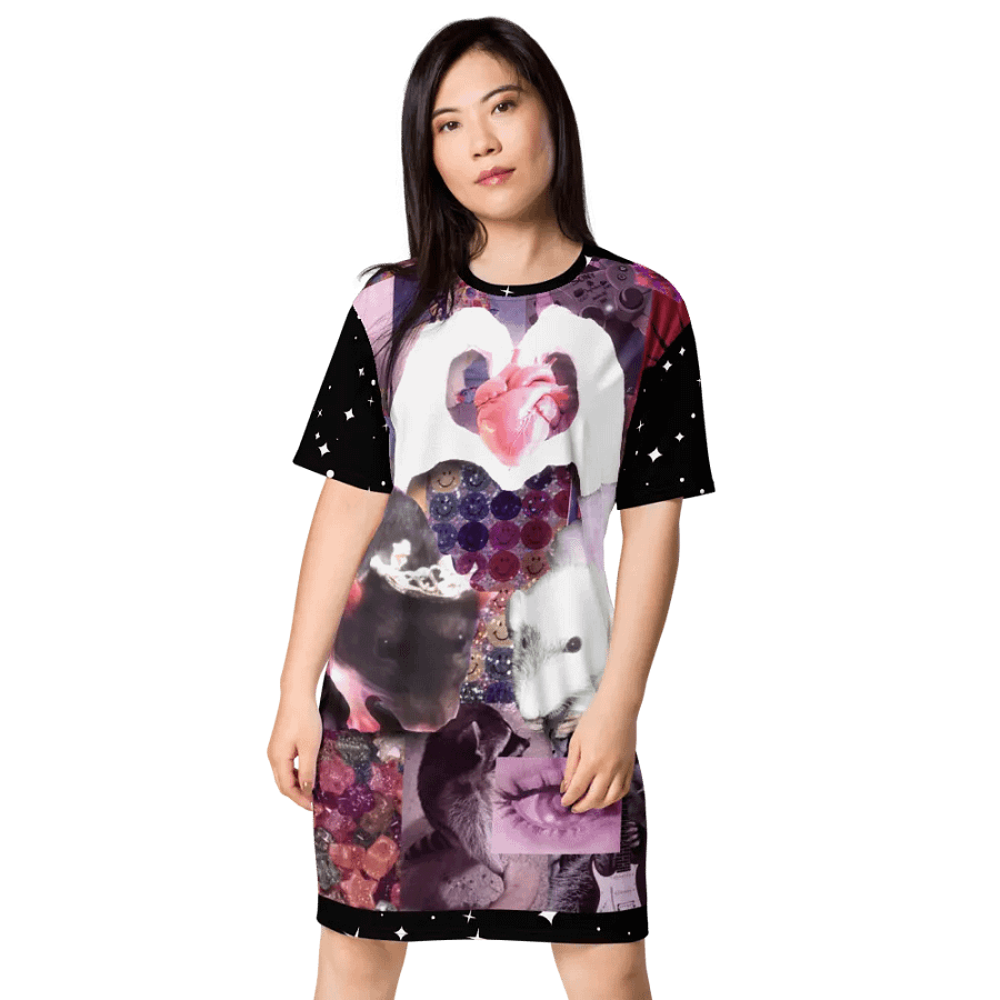 Royal Rats T-Shirt Dress product image (1)