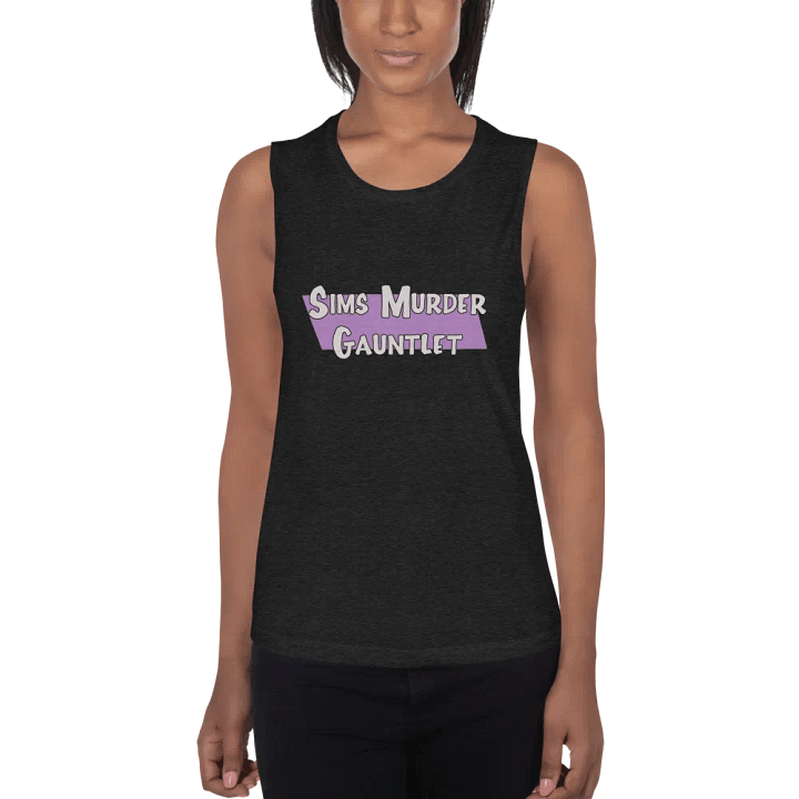 Retro Gauntlet Graphic Muscle Tank product image (2)