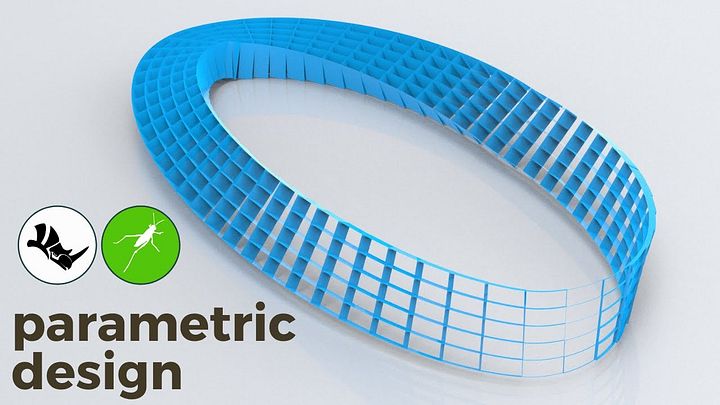 Endless Loop Parametric Facade Design Grasshopper Rhino Files Download product image (1)