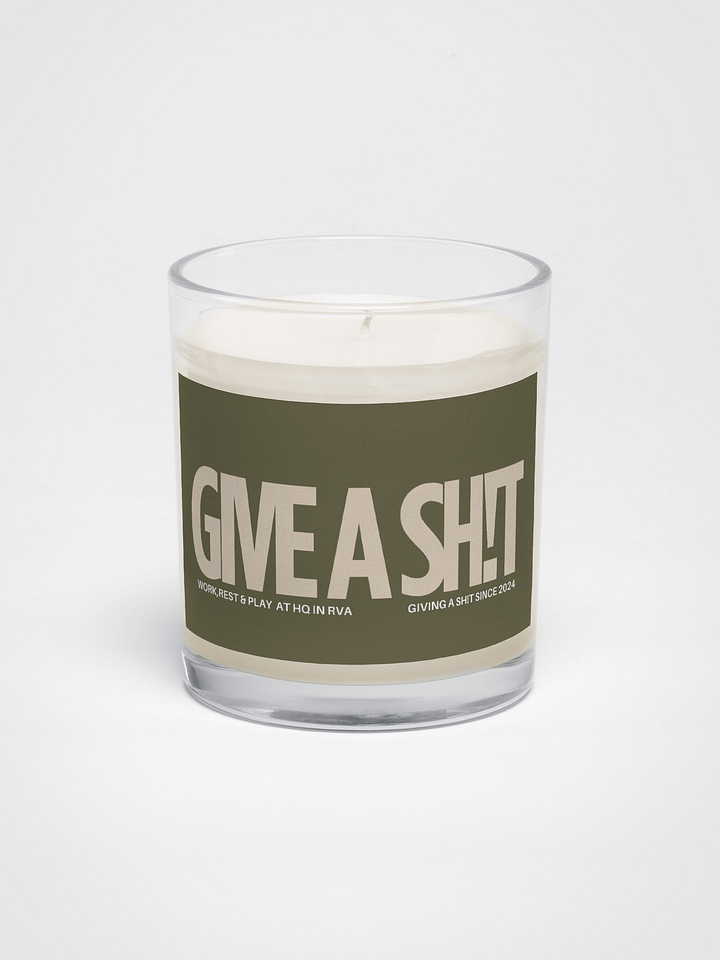 HQ GIVE A SH!T Candle product image (1)