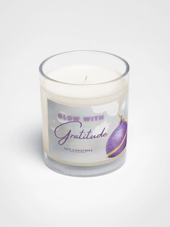 Glow with Gratitude This Christmas Soy Wax Candle product image (2)