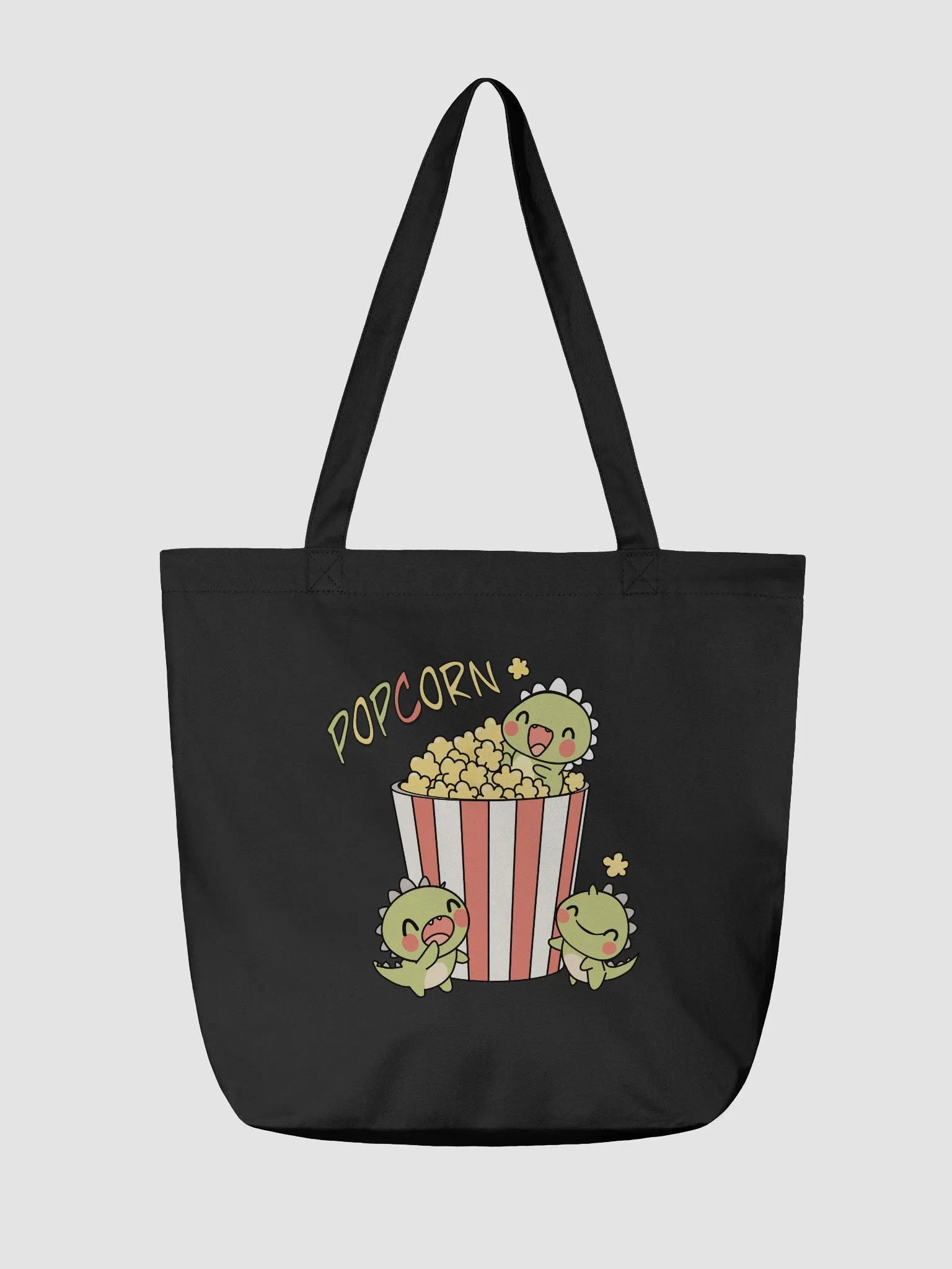 Dino Popcorn Party Tote Bag product image (4)