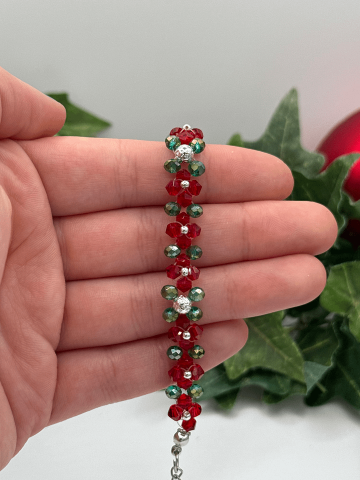 Christmas Poinsettia Bracelet product image (1)
