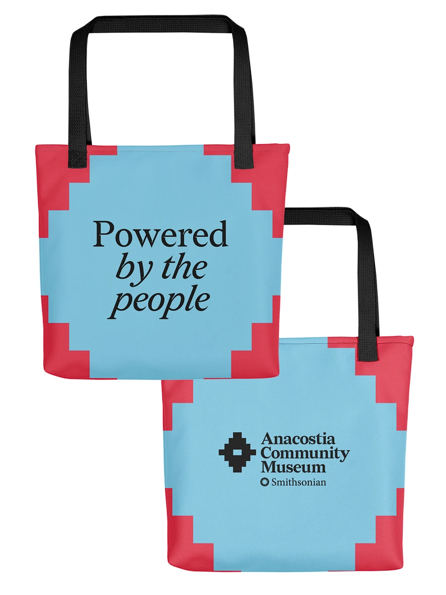 Powered by the People Tote (Red/Blue) Image 1