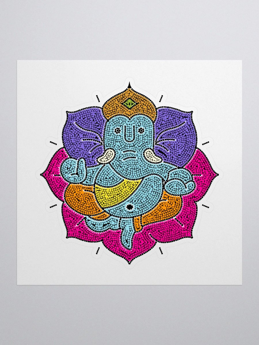 Ganesha Mosaic Kiss Cut Stickers product image (3)