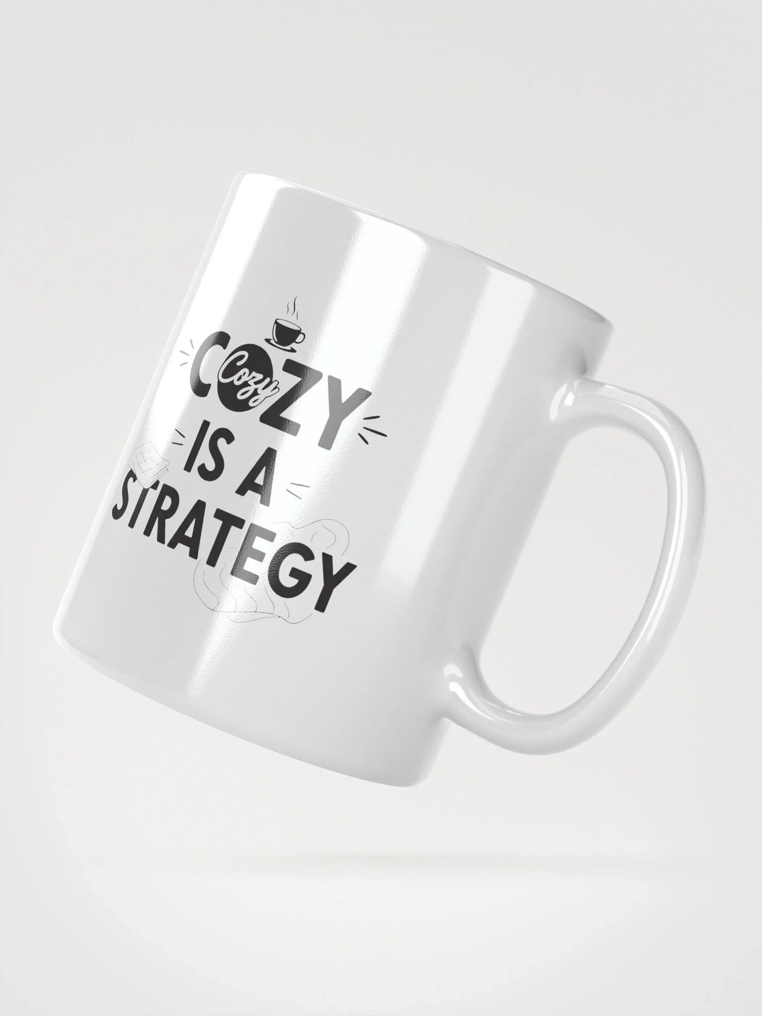 Cozy Is a Strategy Mug – Perfect Motivational Coffee Cup for Comfort & Success product image (3)