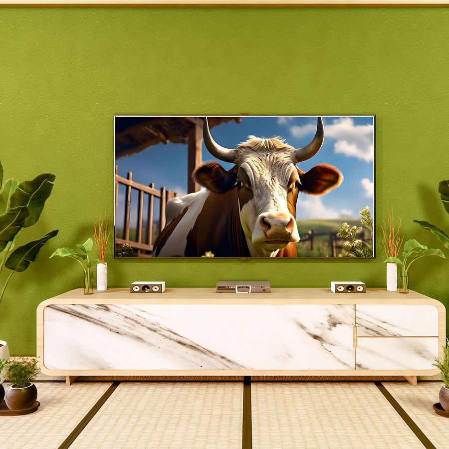 Oh Cow! TV Frame Art product image (3)