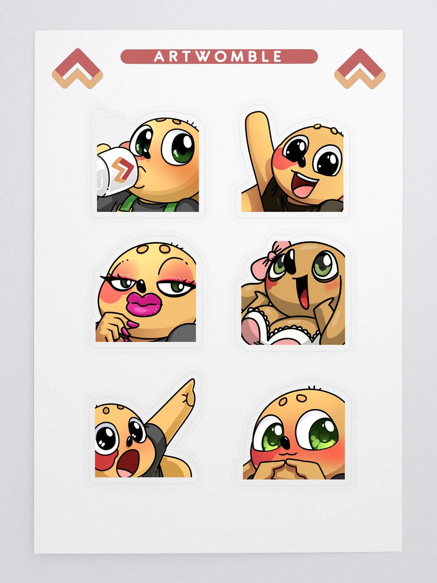 Artwomble Emote Stickers - Page 3 product image (3)