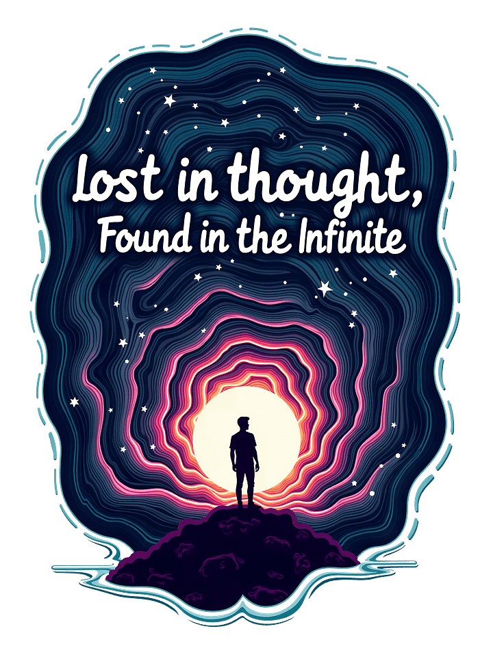 Lost In Thought, Found In The Infinite Shirt product image (1)