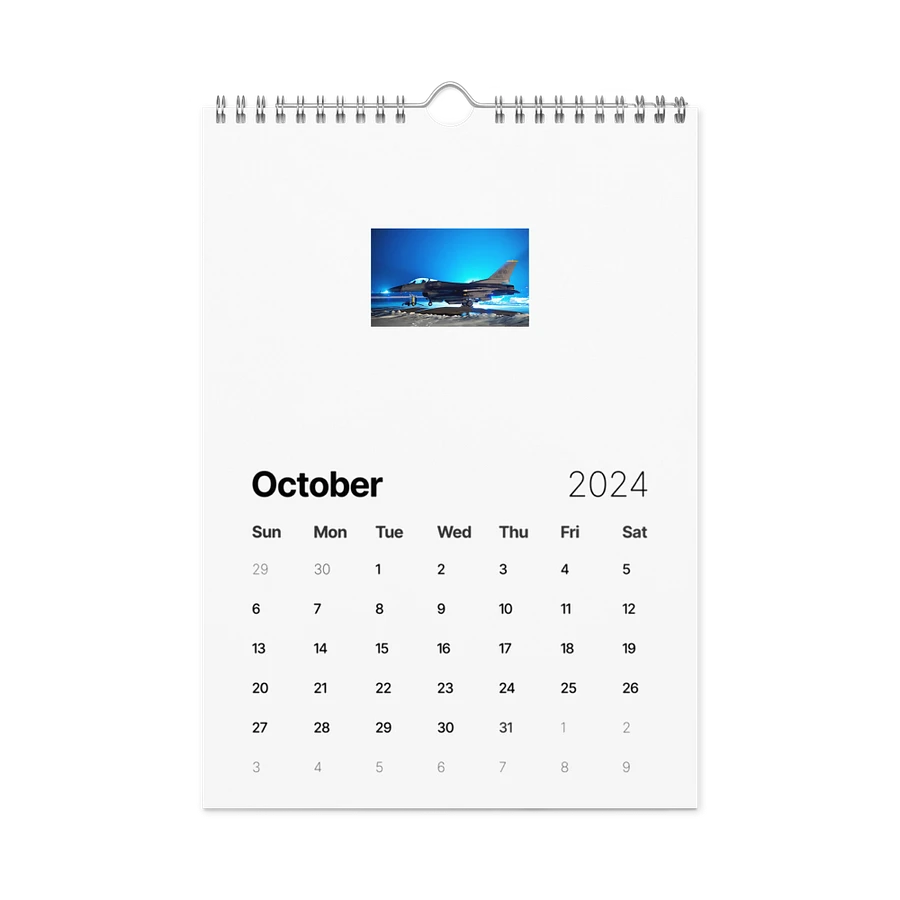 F-16: 2024 Wall Calendar product image (17)
