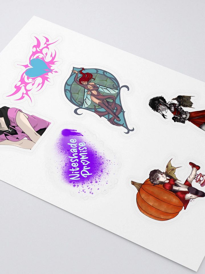 Niteshade Promise Sticker Sheet product image (2)