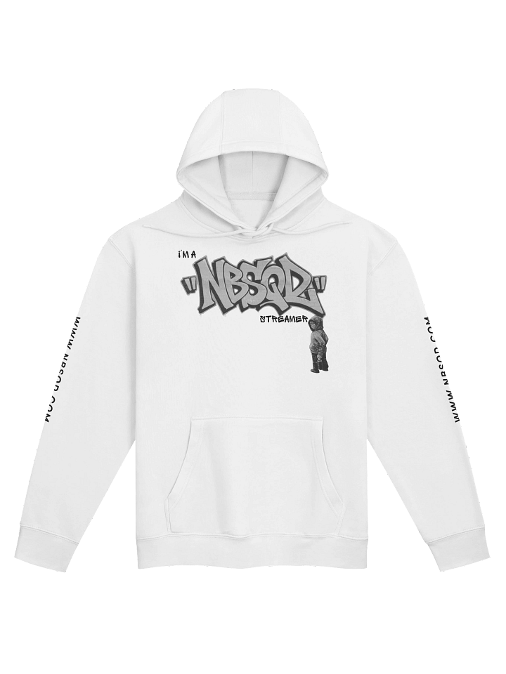 Noobsquad “NBSQD Graffiti – Break The Rules, It’s Part of The Game” Ladies Hoodie product image (1)