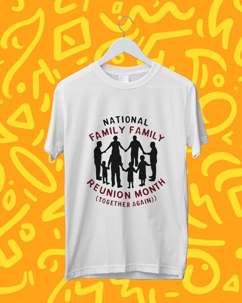 Celebrating National Reunion Month T-Shirt product image (19)