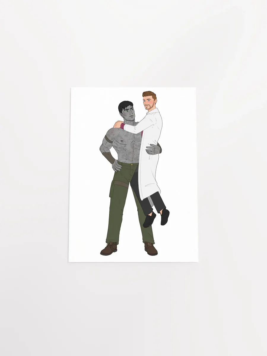 Ogres and other Dating Dilemmas - Troy and Sean print product image (8)
