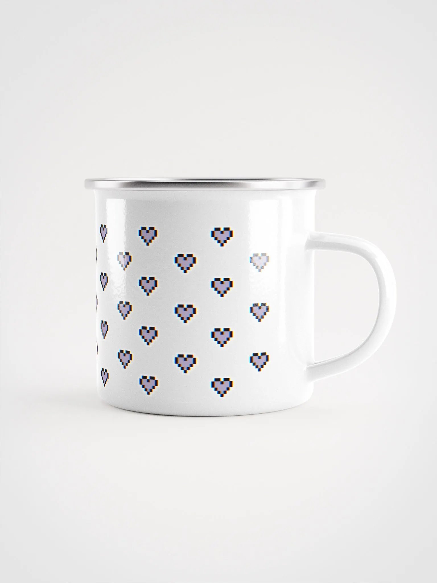 Tiny Hearts Enamel Mug product image (3)