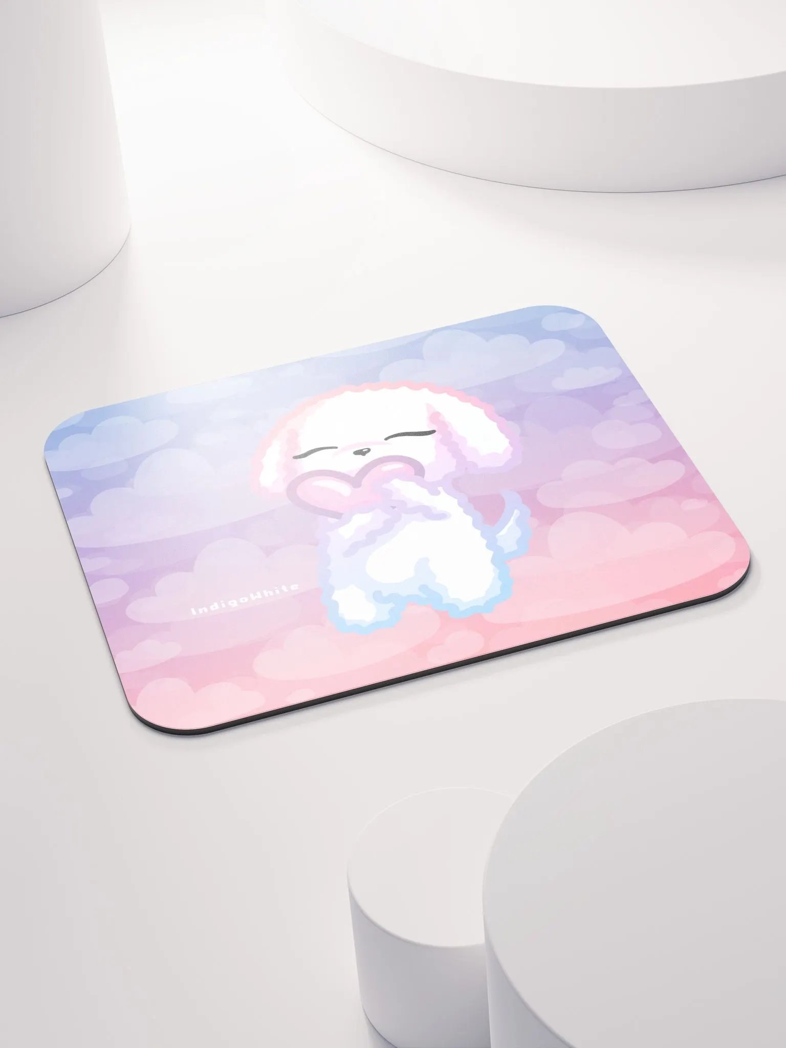 Tiny Bop Heart Mousepad product image (4)