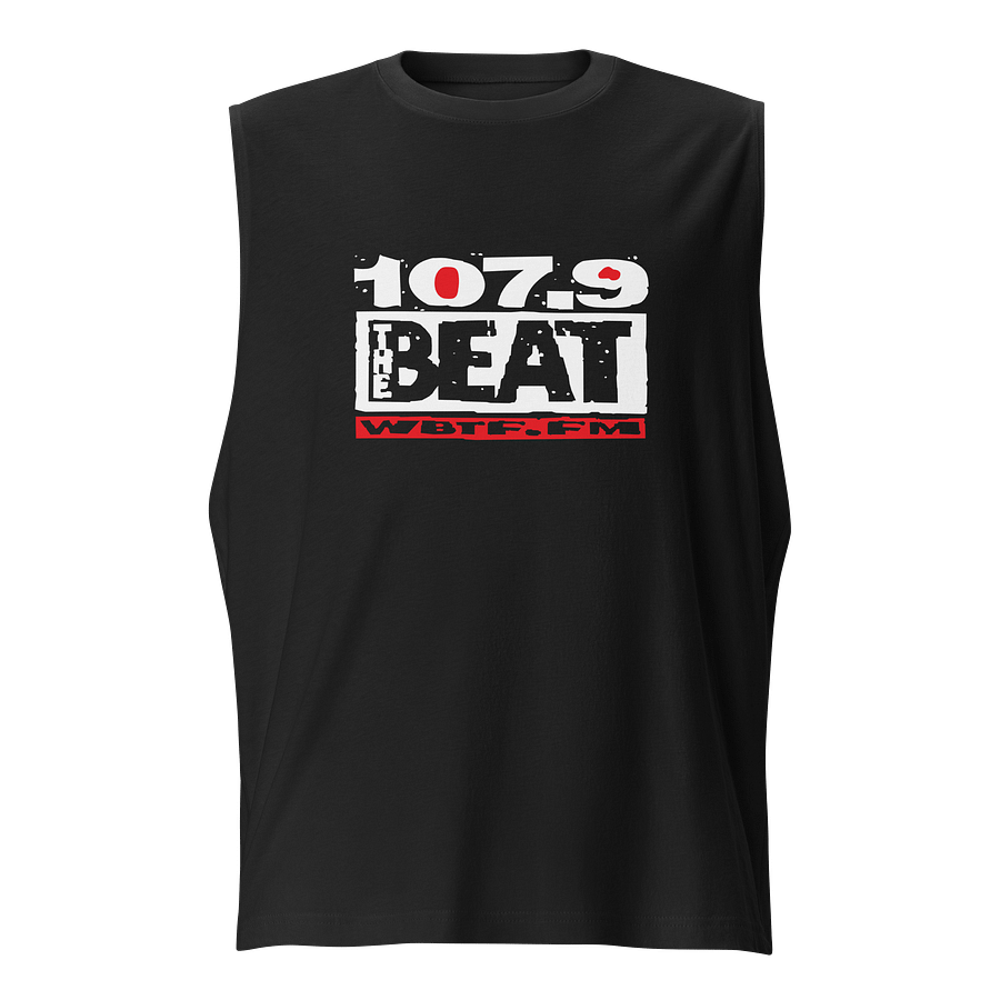 The Beat Black Muscle Tank Top product image (1)