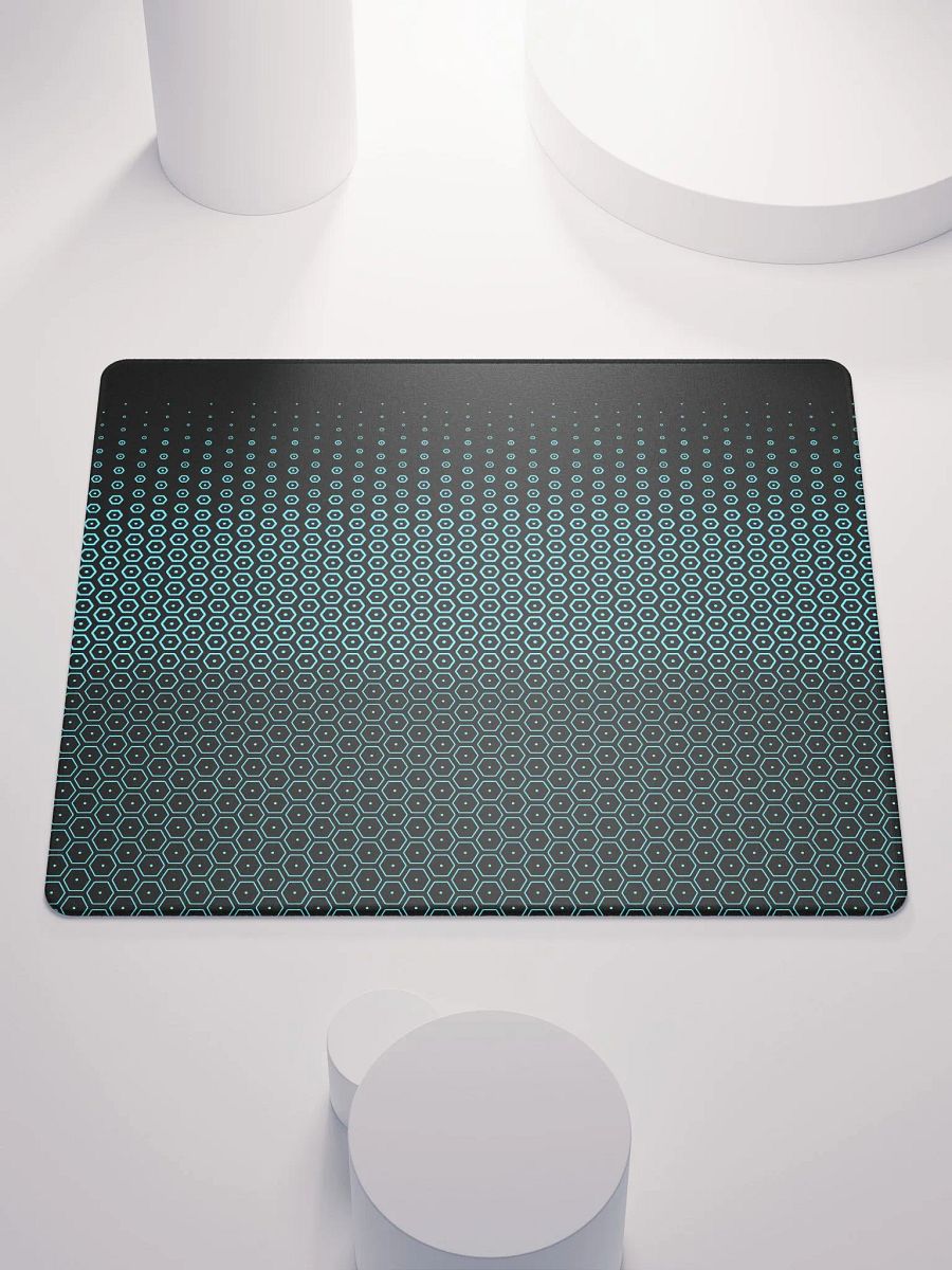 TRON Lightcycle / Run Queue Glass Pattern Desktop Mat product image (1)