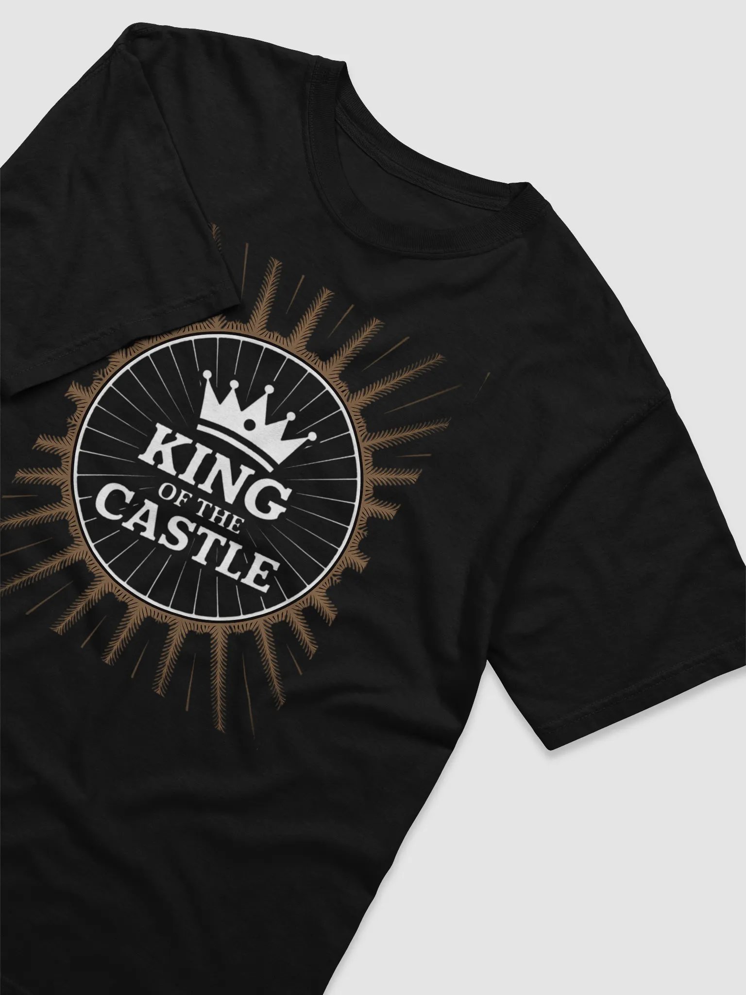 King of the Castle Father's Day T-Shirt – Crown Graphic Tee for Dad product image (28)