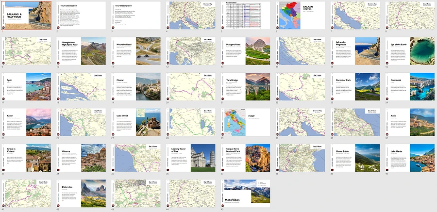 BALKANS & ITALY TOUR, 9 Countries, 15 Days, 5700 km incl Tour Book & GPX Data product image (3)