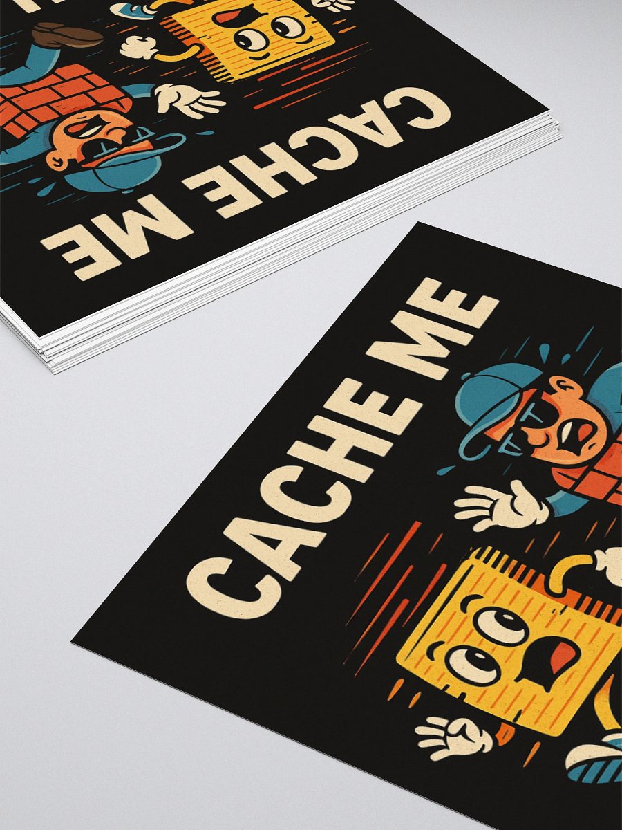CACHE ME IF YOU CAN - Sticker product image (4)