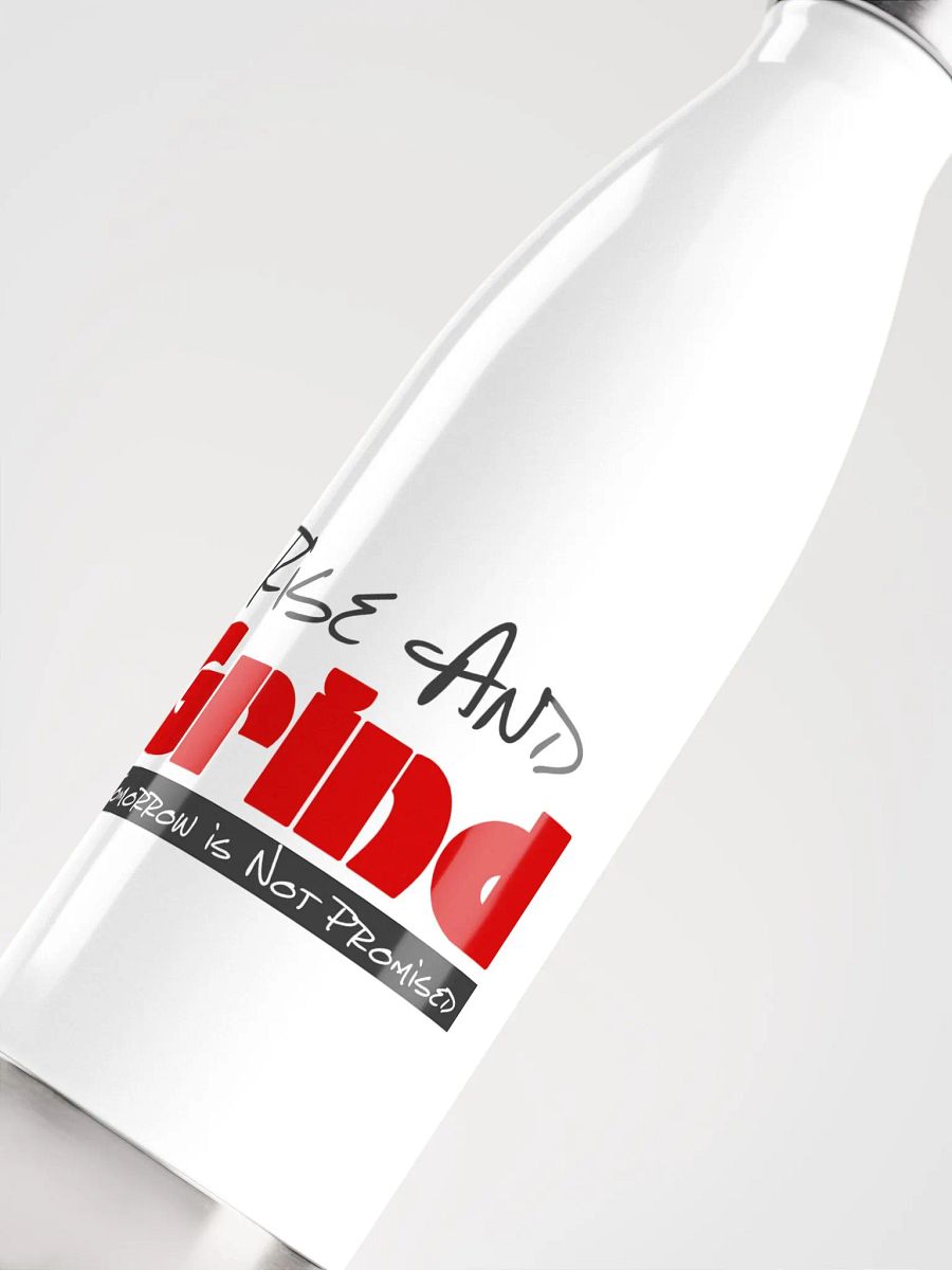 Rise and Grind Stainless Steel Water Bottle product image (4)