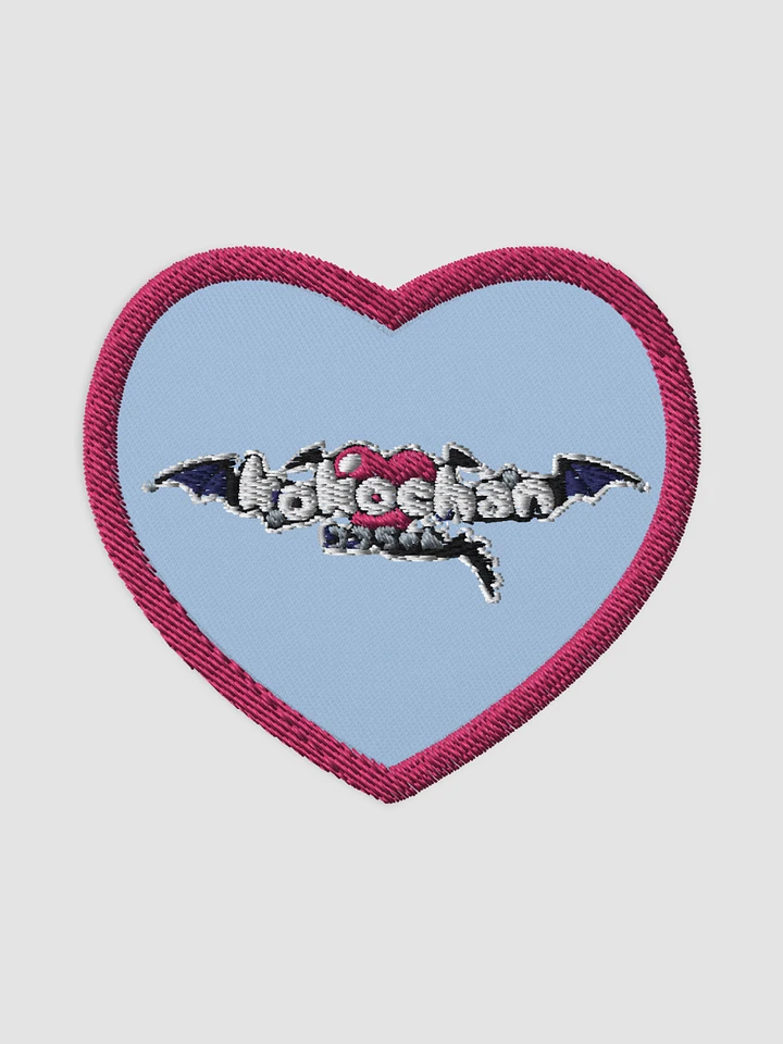 Dragon Den Logo Embroidered Patches - Heart product image (2)
