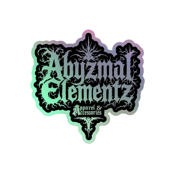 Abyzmal Elementz Holographic Logo product image (2)