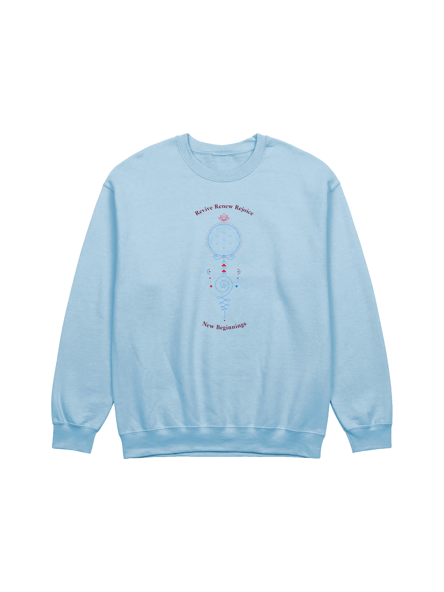 Revive Renew Rejoice Geometric Crewneck product image (5)
