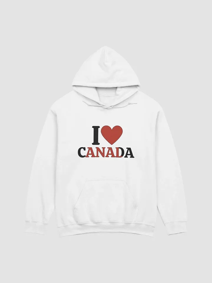 "I Love Canada Hoodie – Perfect for Proud Canadians" product image (1)
