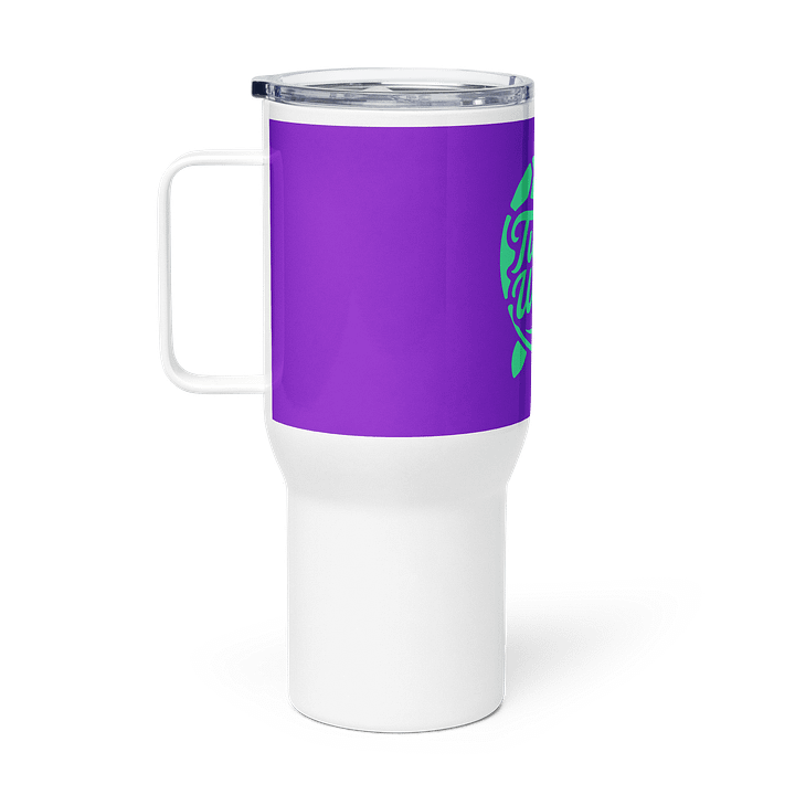 Turtle Water Handle tumbler — Crack Open the Chaos, Sip by Sip product image (1)