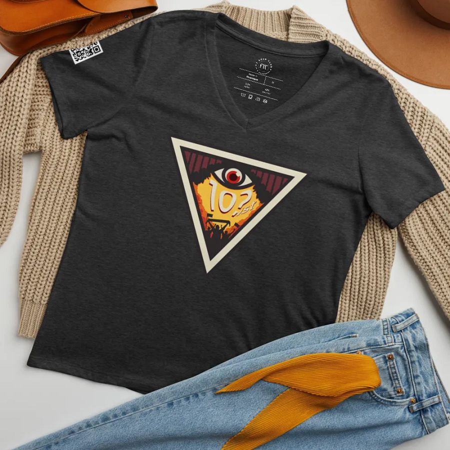They're watching you Women's V neck product image (7)