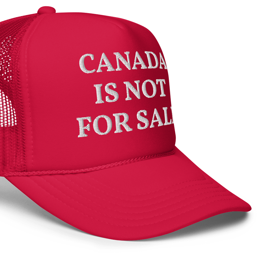 Canada Is Not For Sale - Embroidered Trucker Cap Hat product image (5)