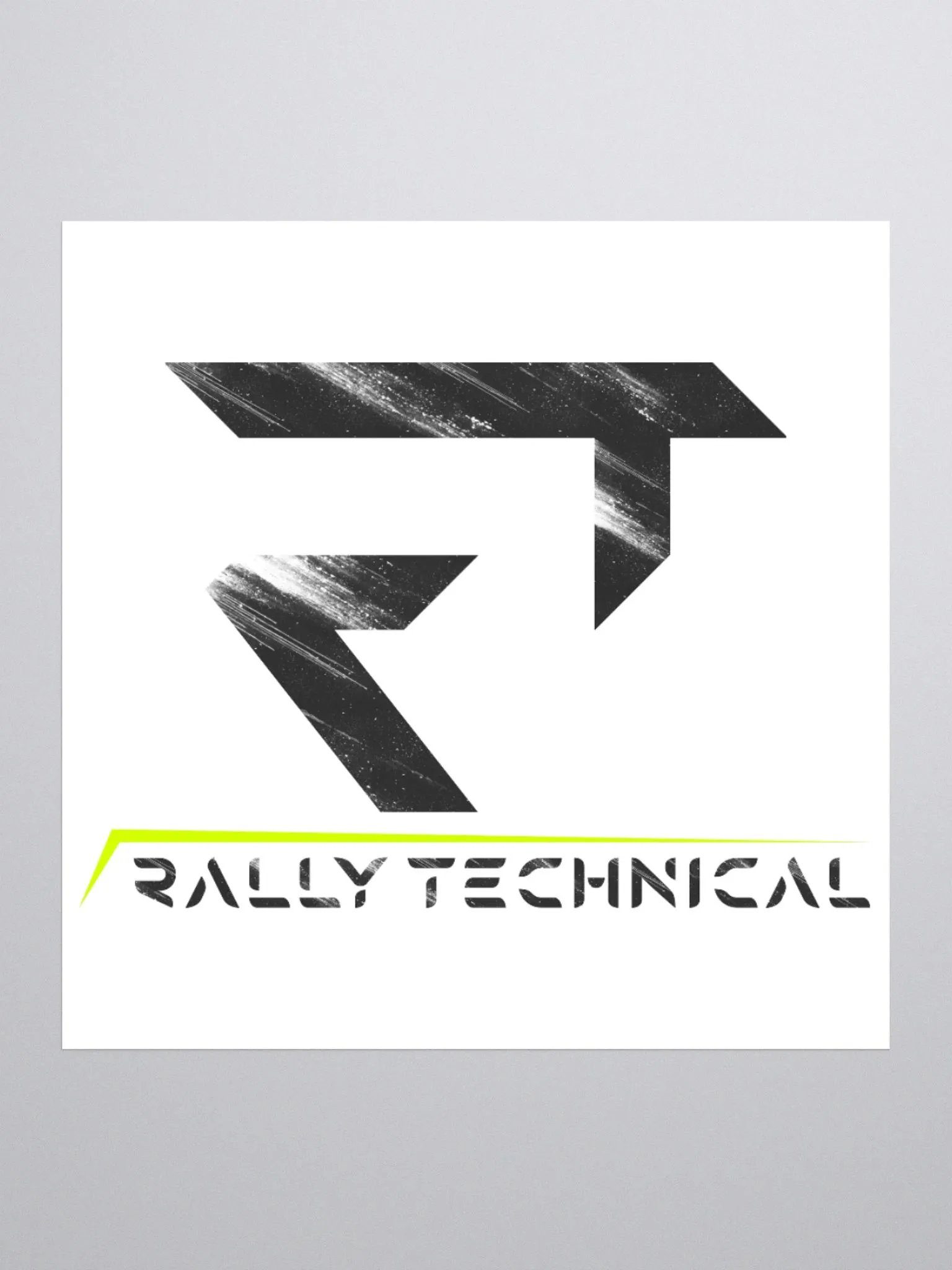 RALLY TECHNICAL Logo Sticker product image (1)