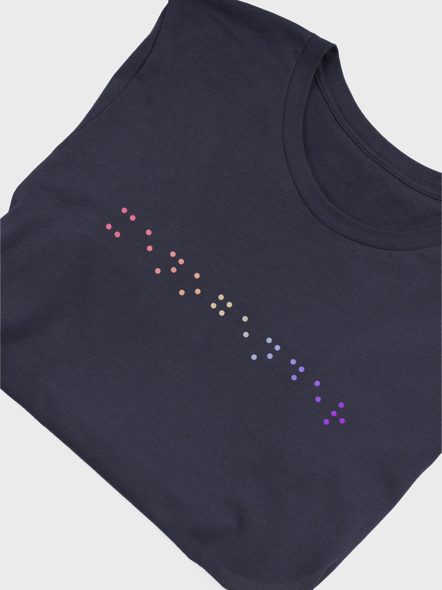 xenogender braille t-shirt product image (5)