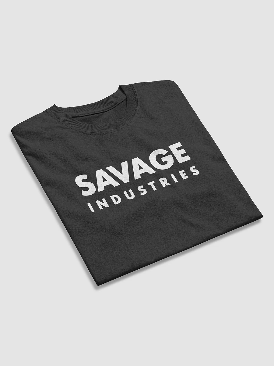 Savage Industries (Black) (Classic Tee) product image (4)