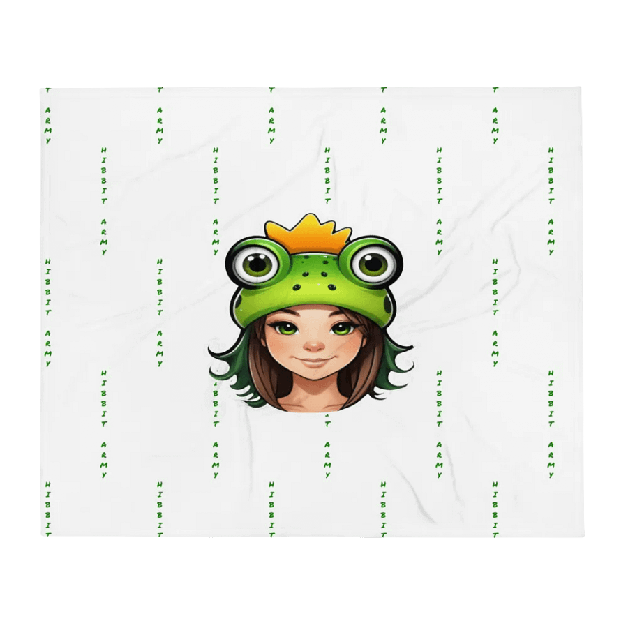 Frog Throw Blanket product image (1)