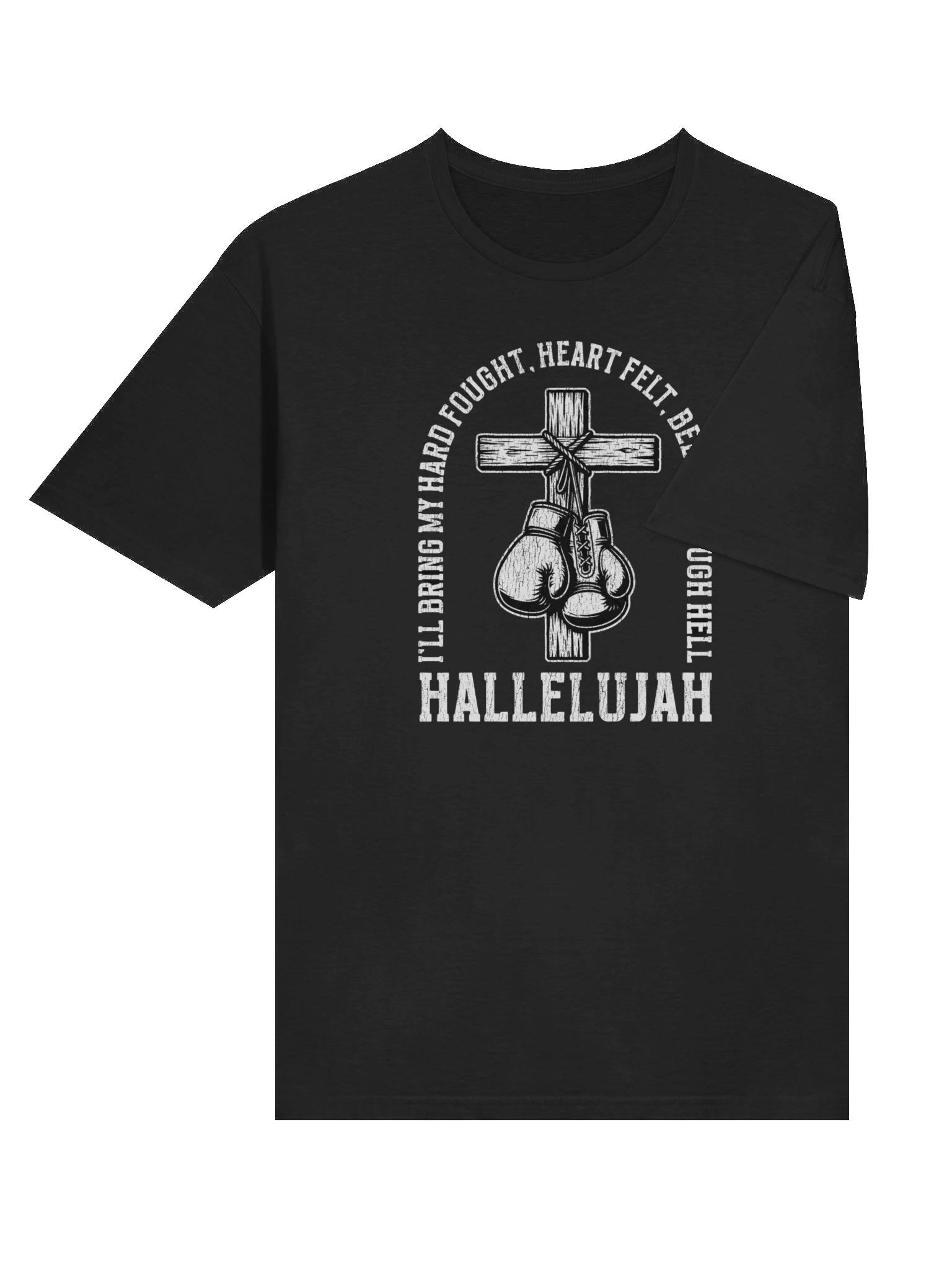 Heartfelt Hallelujah Boxing Gloves T-Shirt product image (6)