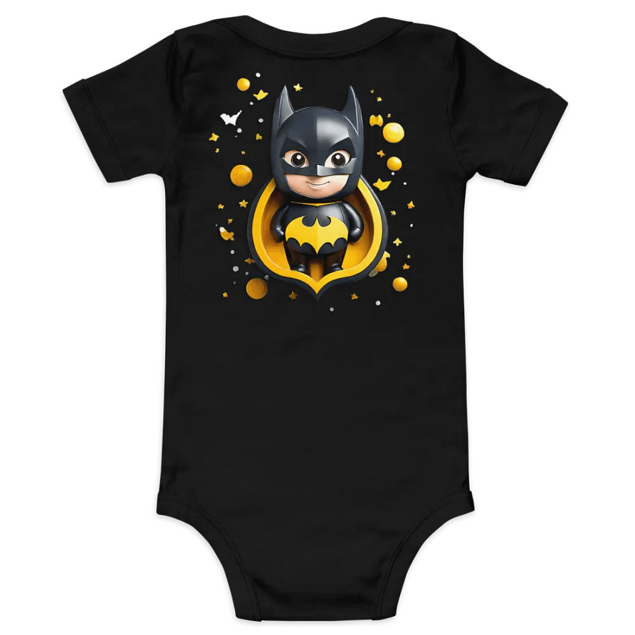 BATMAN BABY SHORT SLEEVE ONE PIECE product image (2)