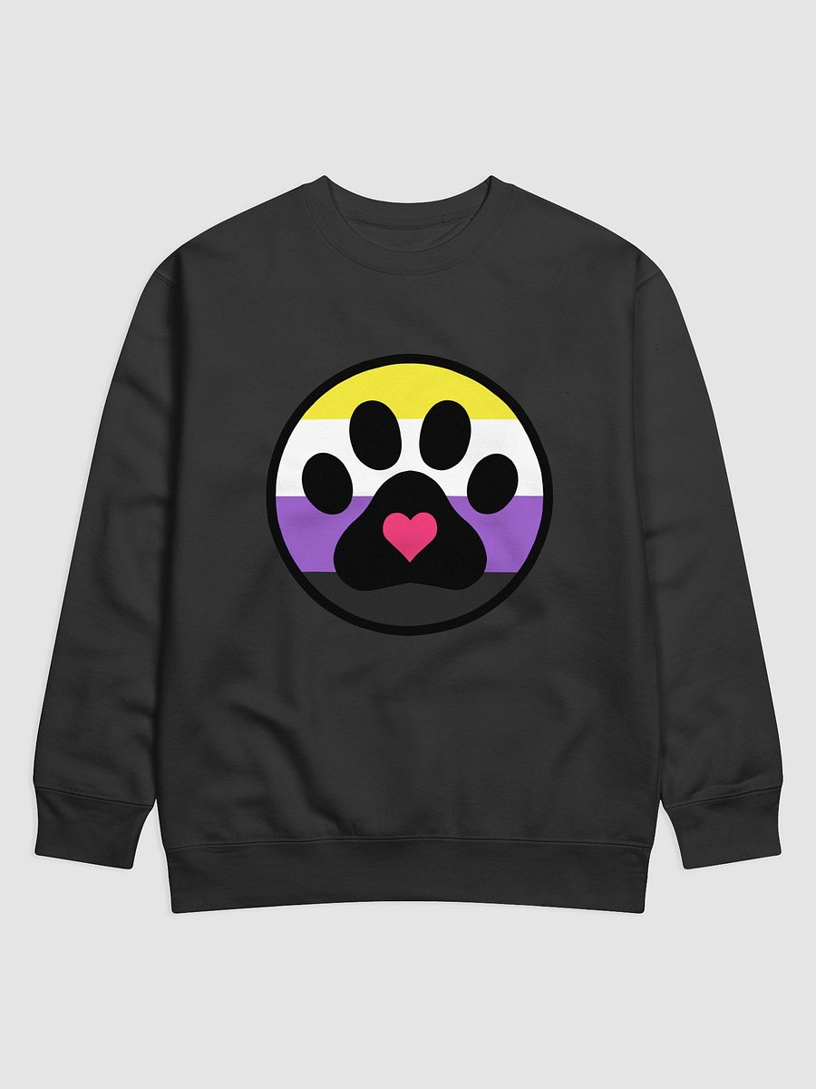Pride Paw Sweatshirt - Nonbinary product image (1)
