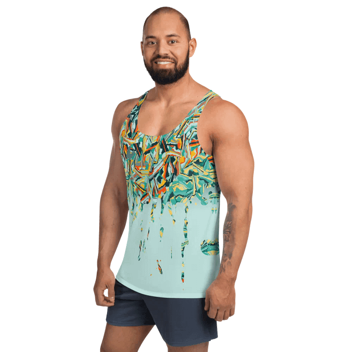 Colorful Destruction | Men´s Tank Top product image (2)