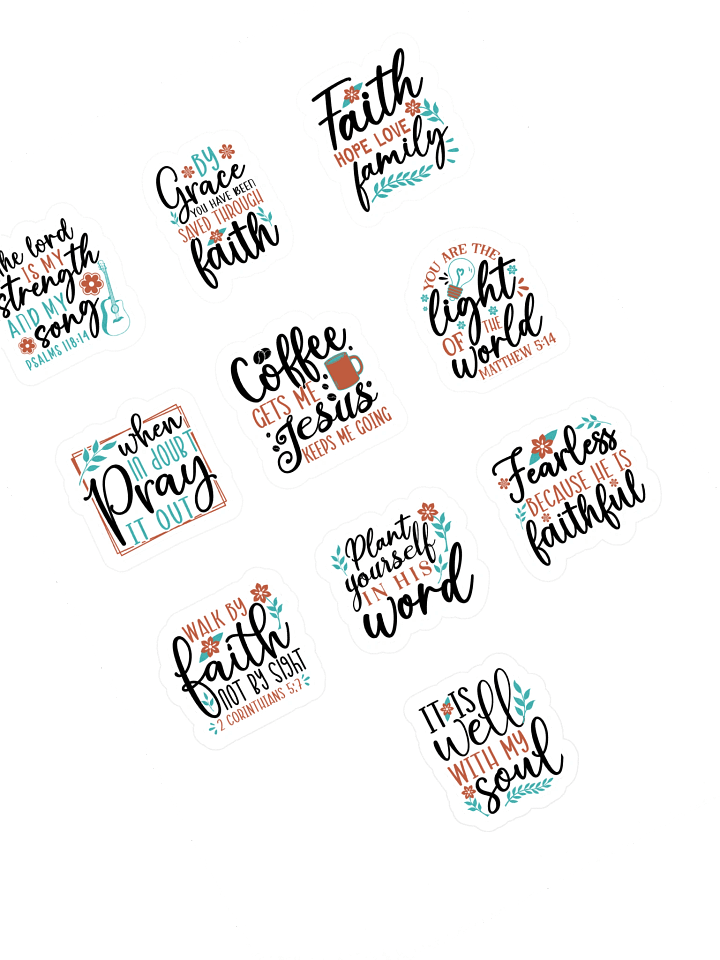 Faithful Reminders Sticker Sheet product image (1)