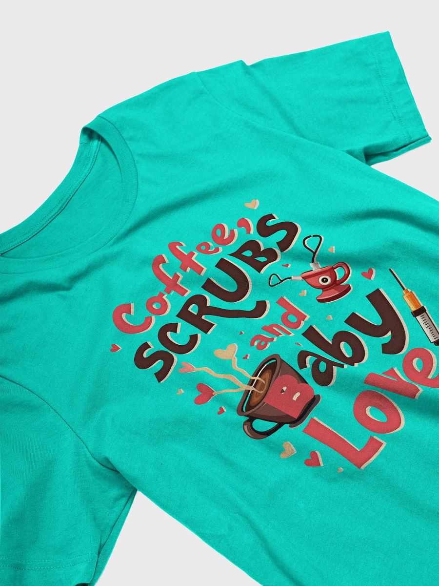 medical Moms baby Love & Caffeine Medical T-Shirt product image (32)