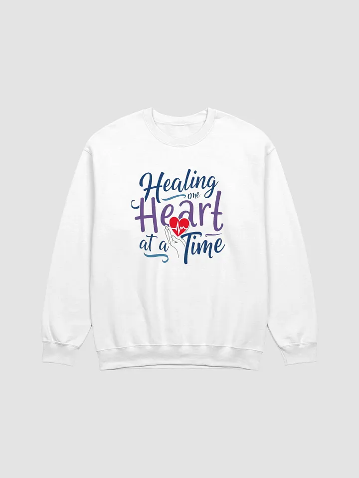 Healing Hearts ECG Crewneck Sweatshirt product image (3)