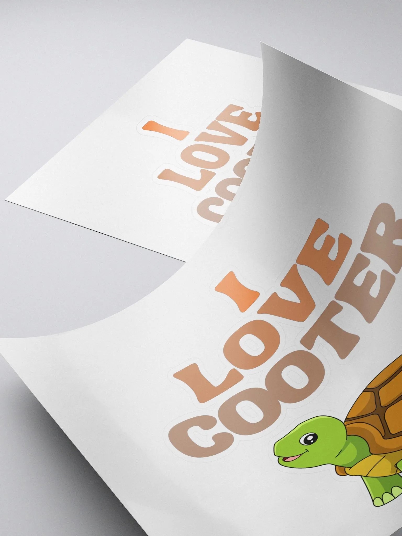 I love cooter sticker product image (4)
