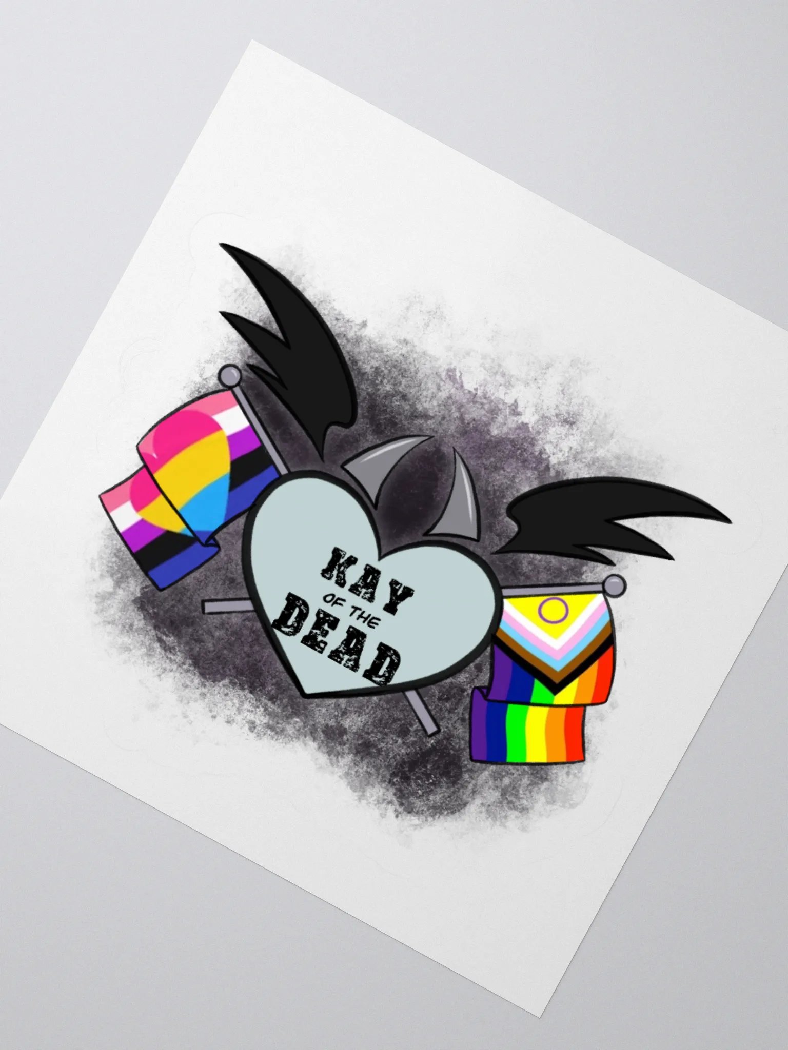 Kay_of_the_Dead Pride Logo Sticker product image (2)