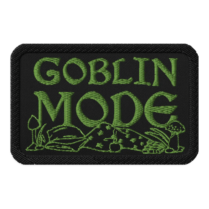 Goblin Mode Embroidered Patch product image (1)
