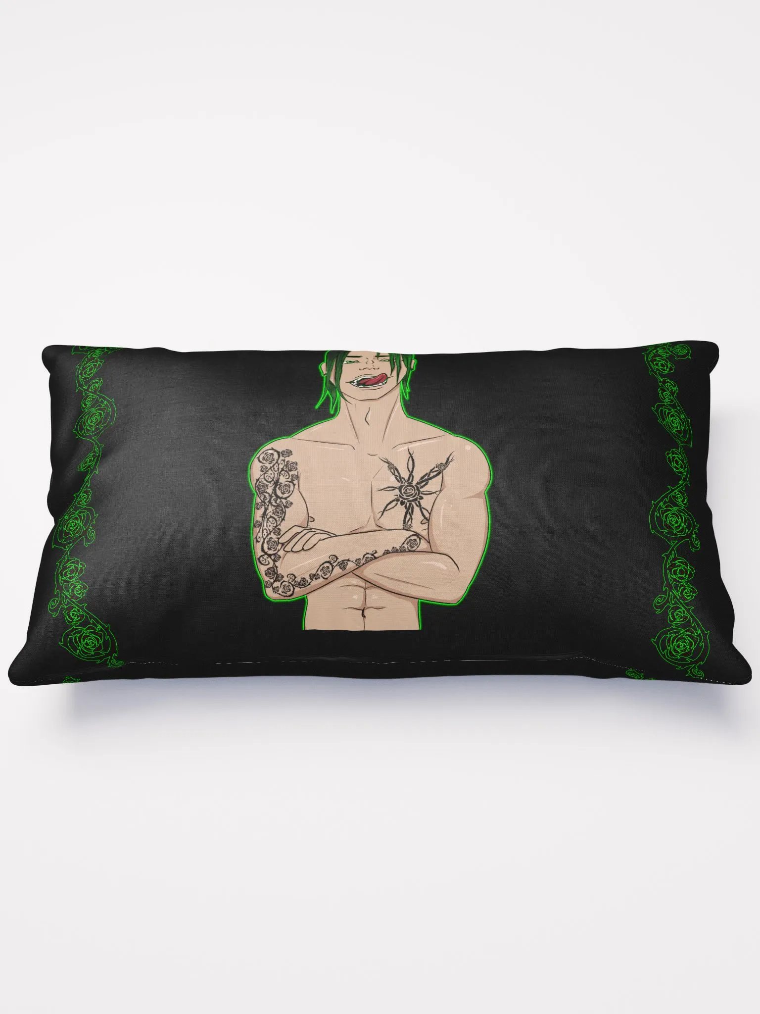 Cheeky BlackRoseThorns Pillow product image (1)