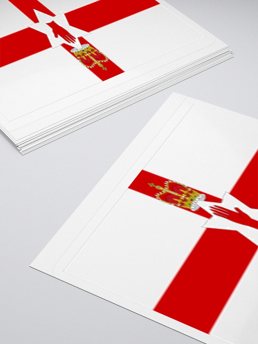 "Exclusive Northern Ireland Flag (Ulster Banner) Kiss-Cut Stickers - High-Quality Vinyl, Multiple Sizes product image (11)
